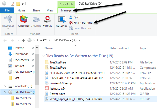 dvd burner software free windows 8 not data format